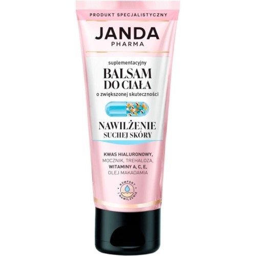 JANDA Pharma Suplementacyjny Balsam do ciała - nawilżenie suchej skóry 200 ml
