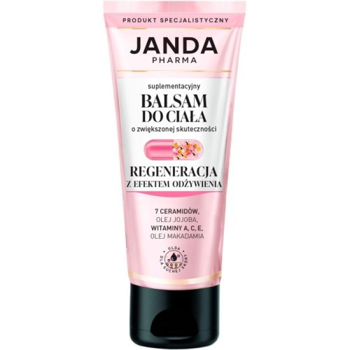 JANDA Pharma Suplementacyjny Balsam do ciała - regeneracja z efektem odżywienia 200 ml