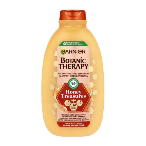GARNIER Botanic Therapy Szampon odbudowujący do włosów zniszczonych Miód akacjowy 400 ml