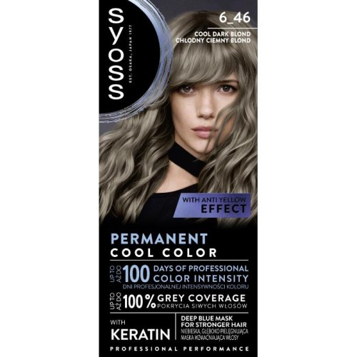 SYOSS Farba do włosów 6-46 Chłodny Ciemny Blond