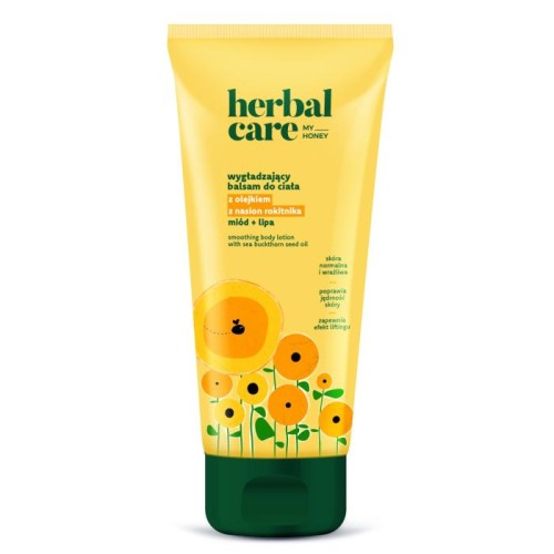 HERBAL CARE My Honey Wygładzający Balsam do ciała z olejkiem z nasion rokitnika 200 ml