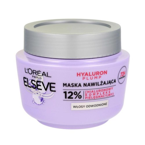 LOREAL ELSEVE Hyaluron Plump Maska nawilżająca do włosów odwodnionych 300 ml