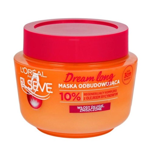 LOREAL ELSEVE Dream Long Maska odbudowująca do włosów długich i zniszczonych, 300 ml