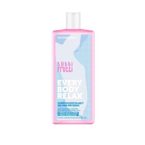 TUTTI FRUTTI Everybody Relax Mikrozłuszczający żel pod prysznic 400 ml