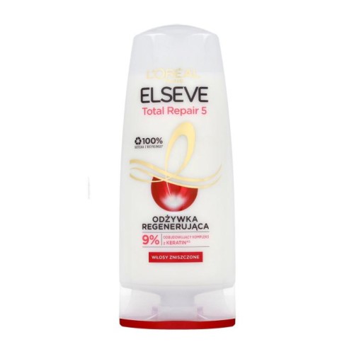 LOREAL ELSEVE Total Repair 5 Odżywka regenerująca do włosów zniszczonych 200 ml