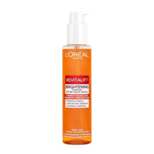 LOREAL Revitalift Żel do mycia twarzy z witaminą C i kwasem salicylowym 150 ml