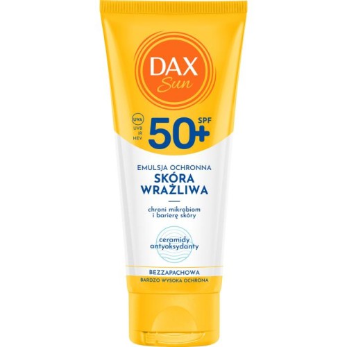 DAX Sun Emulsja ochronna dla skóry wrażliwej SPF 50+ 100 ml