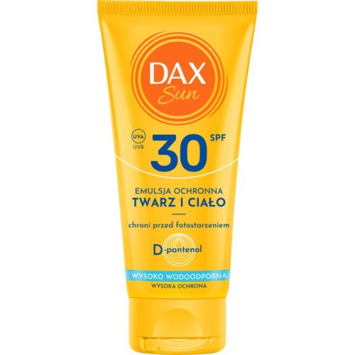 DAX Sun Emulsja ochronna do twarzy i ciała SPF 30 Travel 50 ml