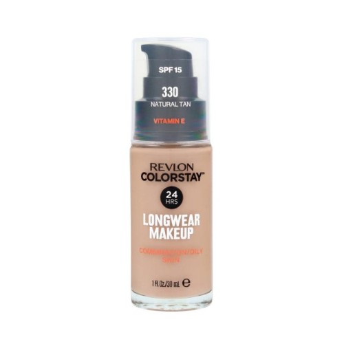 REVLON Colorstay 24H Podkład kryjąco-matujący nr 330 Natural Tan - cera mieszana i tłusta 30 ml