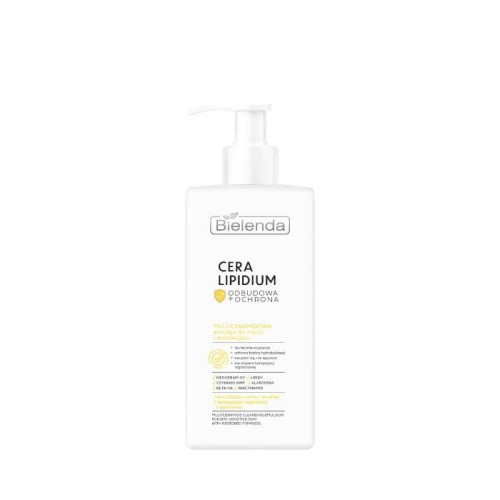BIELENDA Cera Lipidium Odbudowa + Ochrona Multiceramidowa emulsja do mycia i demakijażu 300 ml