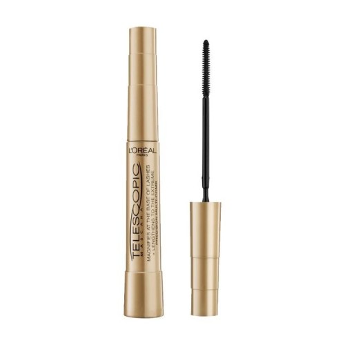 LOREAL Teleskopic Classic Gold Tusz do rzęs wydłużający Czarny 8 ml