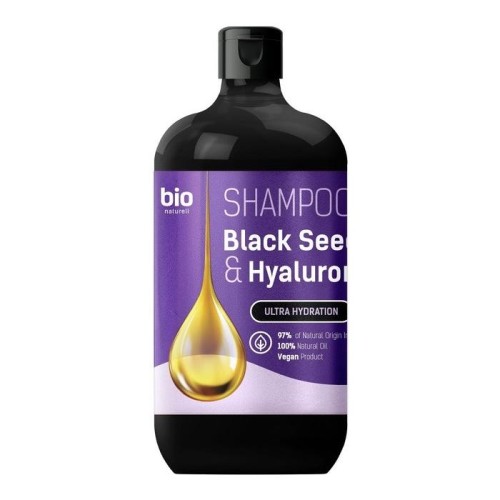 BIO NATURELL Black Seed Oil &amp; Hyaluronic Acid Szampon dla wszystkich typów włosów 946 ml