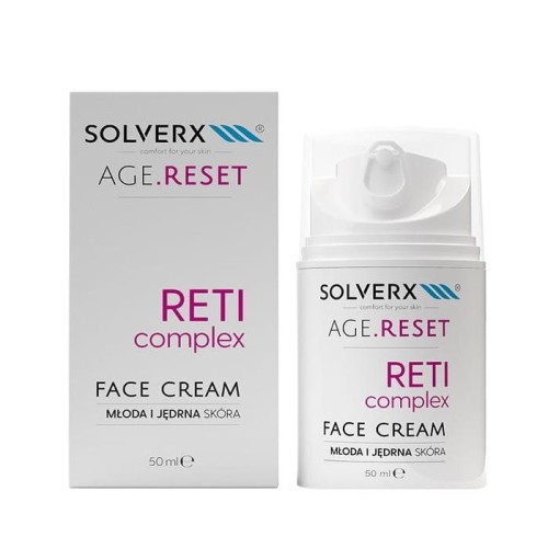 SOLVERX Age.Reset Krem do twarzy na dzień i noc Reti Complex 50 ml