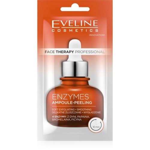 EVELINE Face Therapy Professional Maska-ampułka delikatnie złuszczająca z 4 enzymami  8 ml