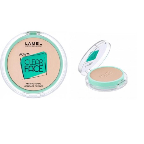 LAMEL Puder kompaktowy antybakt. OhMy Clear 401 6g