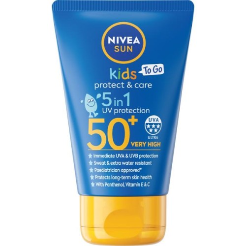 NIVEA SUN Kids Protect &amp; Care Balsam ochronny do opalania dla dzieci Pocket Size SPF50+ 50 ml