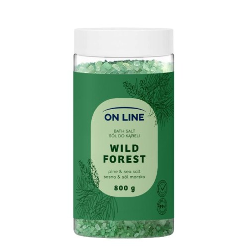 ON LINE Sól do kąpieli Wild Forest 800 g