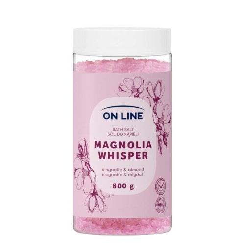 ON LINE Sól do kąpieli Magnolia Whisper 800 g