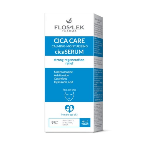 FLOSLEK Cica Serum kojąco-nawilżające 30 ml