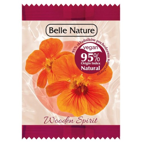 BELLE NATURE Pastylka musująca do kąpieli - Wooden Spirit 24 g