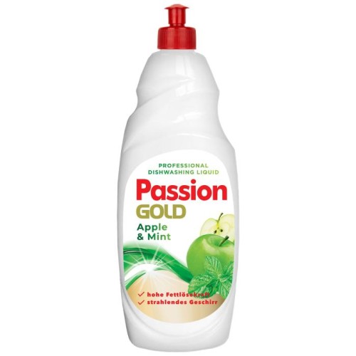 PASSION GOLD Płyn do mycia naczyń Apple &amp; Mint 850 ml