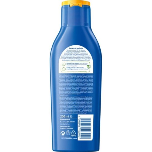 NIVEA SUN Protect &amp; Moisture Balsam nawilżający do opalania SPF30 200 ml