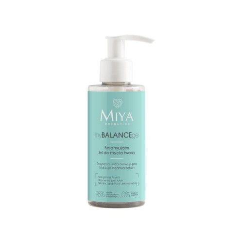 MIYA myBALANCEgel Żel do mycia twarzy 140 ml