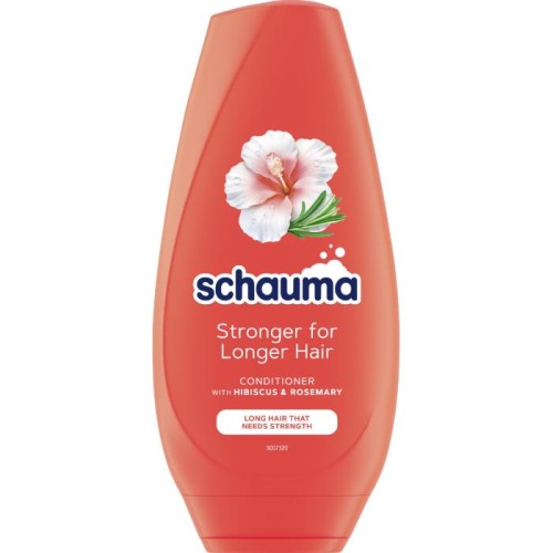 SCHAUMA Stronger for Longer Hair Odżywka do włosów długich i osłabionych - Hibiscus &amp; Rosemary 250 ml