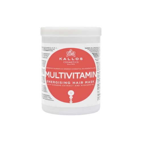 KALLOS Maska d/włosów 1000ml Multivitamin wzmac.&amp;