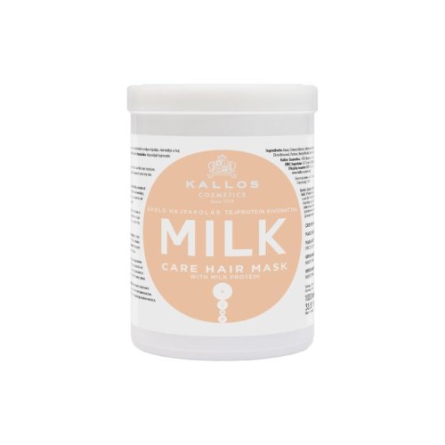 KALLOS Maska d/włosów 1000ml Milk  z prot.mleka&amp;