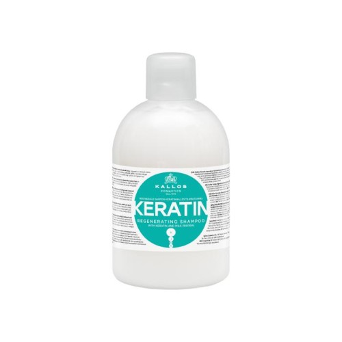 KALLOS Szampon d/włosów 1000ml Keratin  regen.&amp;