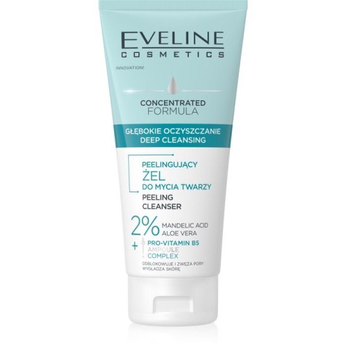 EVELINE Peelingujący Żel do mycia twarzy - głębokie oczyszczanie 150 ml