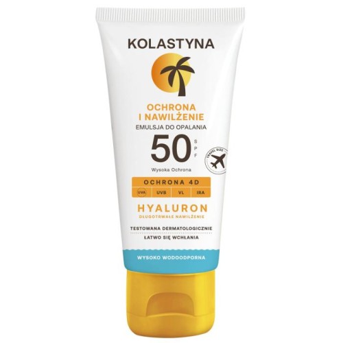 KOLASTYNA Ochrona i nawilżenie Emulsja do opalania SPF50+ 80 ml