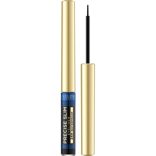EVELINE Precise Slim Eyeliner do oczu - 48H Ultra-Wear 2.8 ml