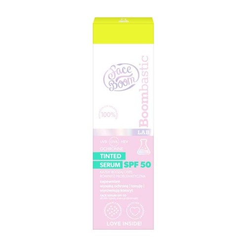 FACEBOOM Bombastic Lab Tinted serum ochronne SPF50 30 ml