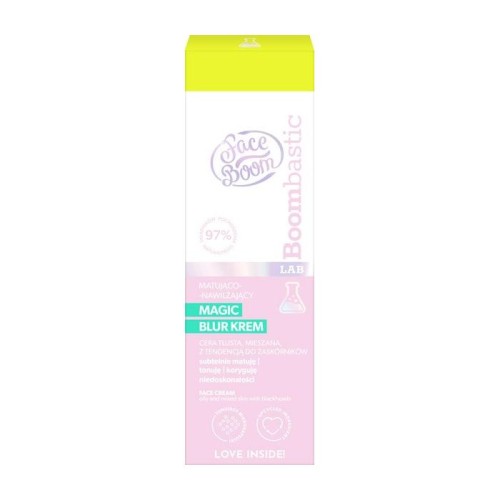 FACEBOOM Bombastic Lab Krem matujaco-nawilżający do twarzy Magic Blur 50 ml