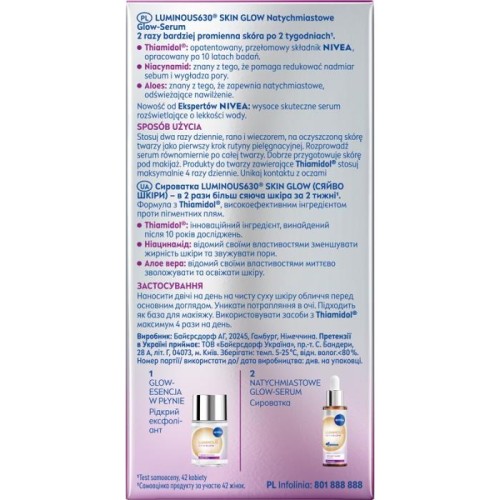 NIVEA Luminous Even Glow Serum 15 ml