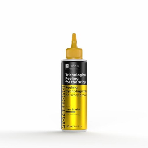 HISKIN PROFESSIONAL Peeling trychologiczny do skóry głowy - Limonka i mięta 100 ml