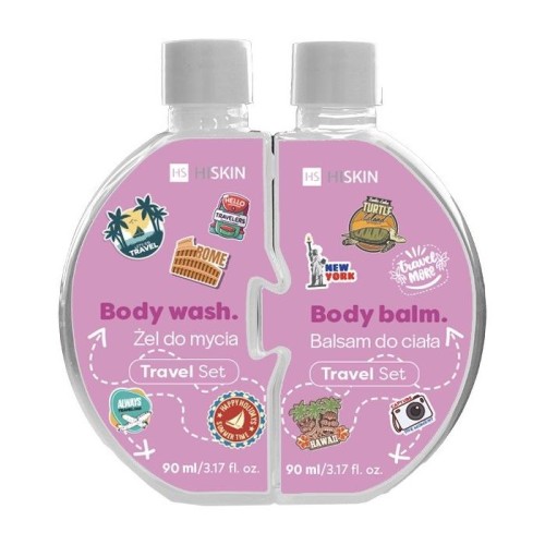 HISKIN Puzzle Body Żel do mycia + Balsam do ciała 2 x 90 ml