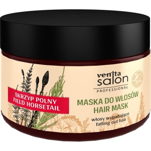 VENITA Salon Maska ze skrzypem polnym do włosów wypadających 500 ml