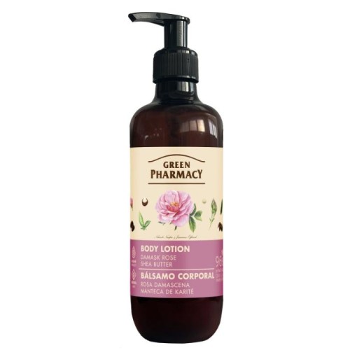 GREEN PHARMACY Balsam do ciała Róża damasceńska i Masło shea 400 ml