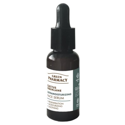 GREEN PHARMACY Kaktus + Skwalan Ultranawilżające Serum do twarzy 30 ml