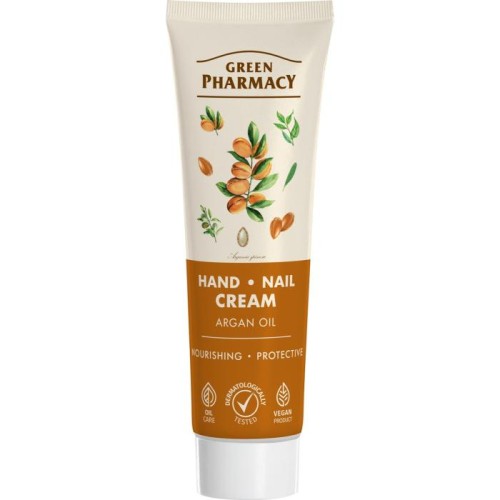 GREEN PHARMACY Krem do rąk i paznokci Olej arganowy 100 ml