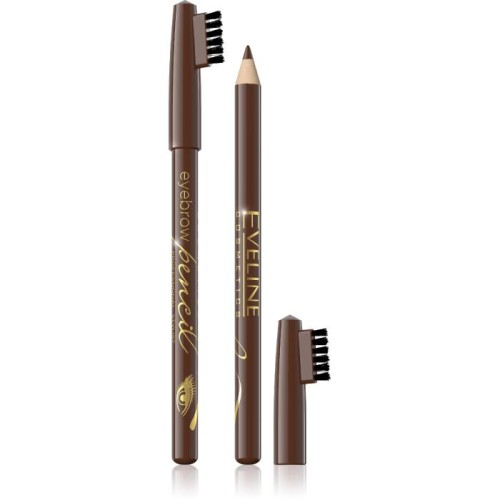 Eveline Eyebrow Pencil Kredka do brwi -  brąz  1szt