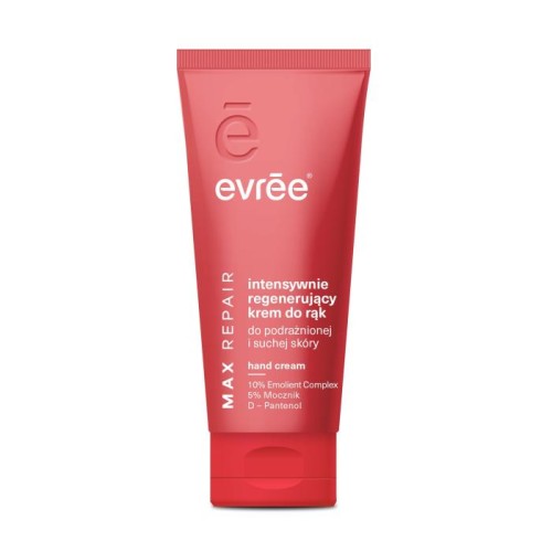 EVREE Max Repair Regenerujący krem do rąk do skóry suchej i podrażnionej 75 ml