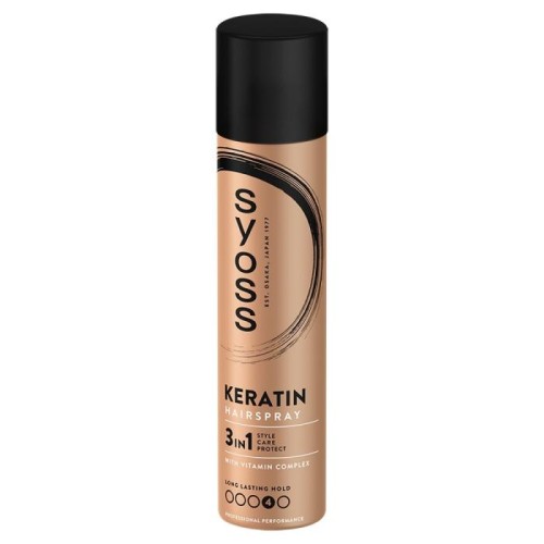 SYOSS Keratin Lakier do włosów nadający połysk 300 ml