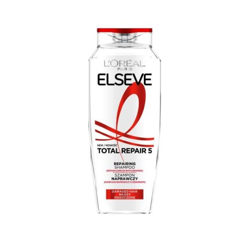 LOREAL ELSEVE Total Repair Szampon do włosów zniszczonych  400ml