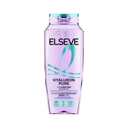 LOREAL ELSEVE Hyaluron Pure Szampon oczyszczający do włosów 400 ml