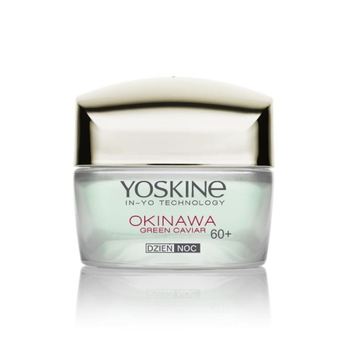 YOSKINE Okinawa Green Caviar 60+ Krem przeciwzmarszczkowy z kawiorem Wypełnienie i lifting 50 ml