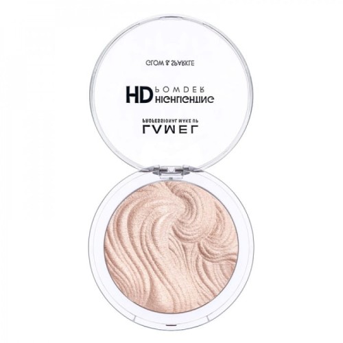LAMEL Puder rozświetlający do twarzy HD Highlihting Glow&amp;Sparkle nr 402  12g